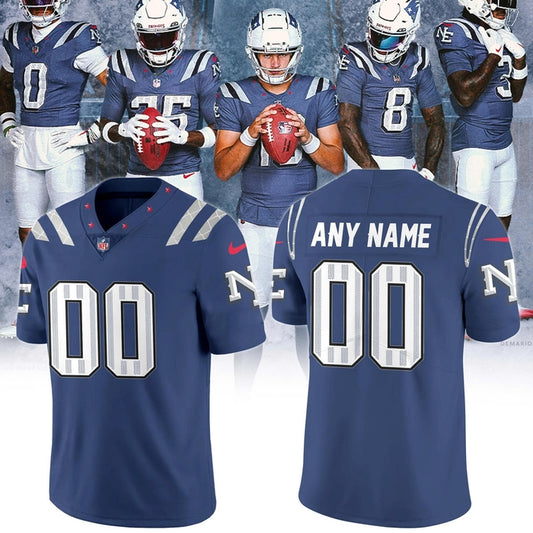 New England Patriots Rivalries 2025 Football Jersey