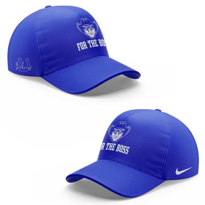 Colts Jim Irsay For The Boss T-Shirt (Blue)