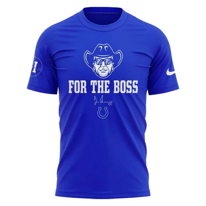 Official Indianapolis Colts In Honor Of Jim Irsay For The Boss Shirt