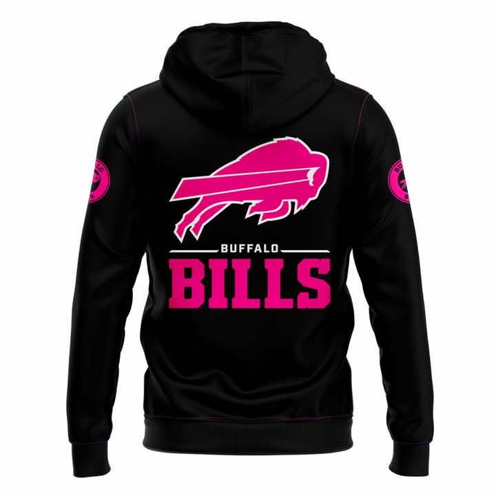Buffalo Bills NFL Breast Cancer Awareness 2025-2026 Hoodie v1