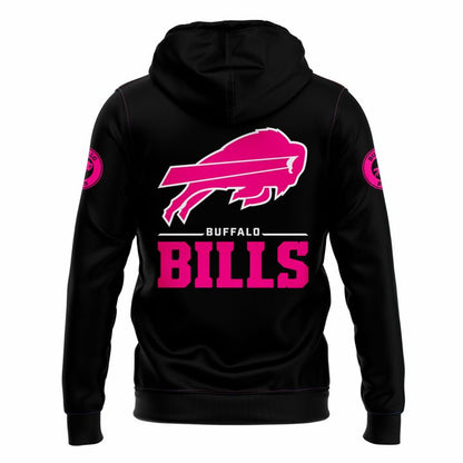 Buffalo Bills NFL Breast Cancer Awareness 2025-2026 Hoodie v1