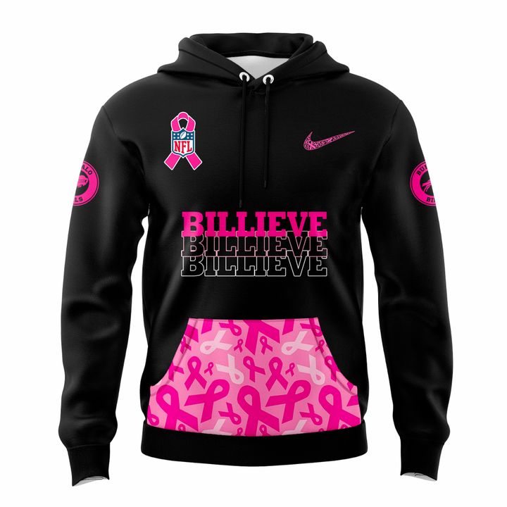 Buffalo Bills NFL Breast Cancer Awareness 2025-2026 Hoodie v1