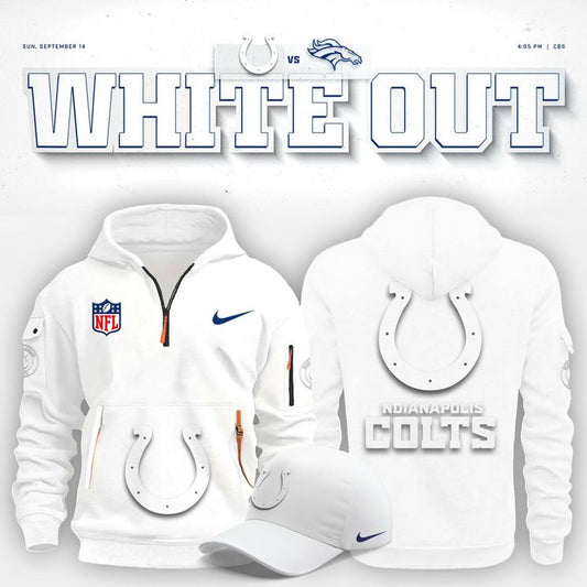 Indianapolis Colts "White Out" New Hoodie