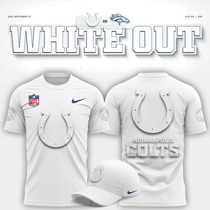 Indianapolis Colts "White Out" T-Shirt V2