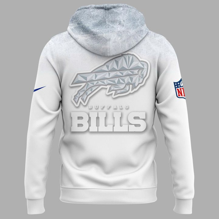 Buffalo Bills "White Out" Hoodie-V2