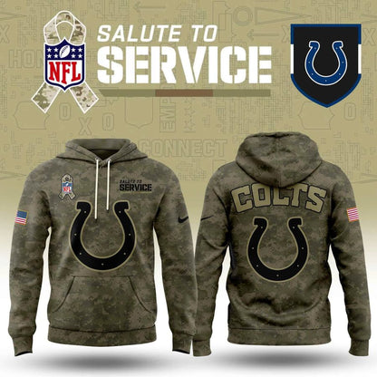 Indianapolis Colts Salute To Service Hoodie