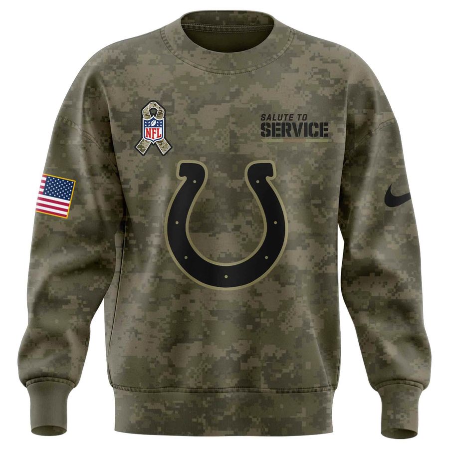 Indianapolis Colts Salute To Service Sweashirt