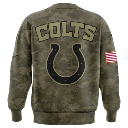 Indianapolis Colts Salute To Service Sweashirt