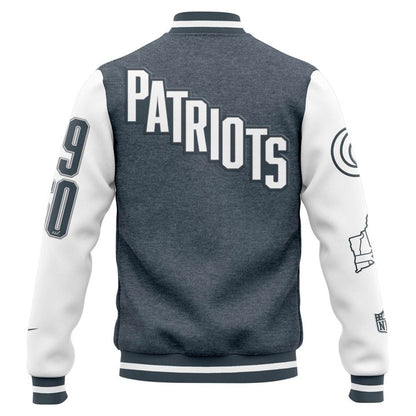 NE Patriots Rivalries Varsity Set-In Jacket