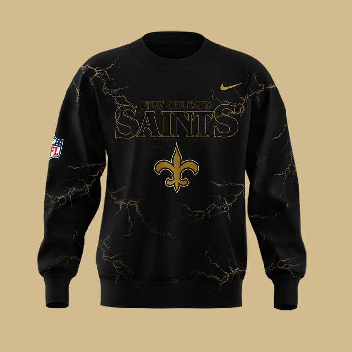 New Orleans Saints black uniform 2025 Sweatshirt