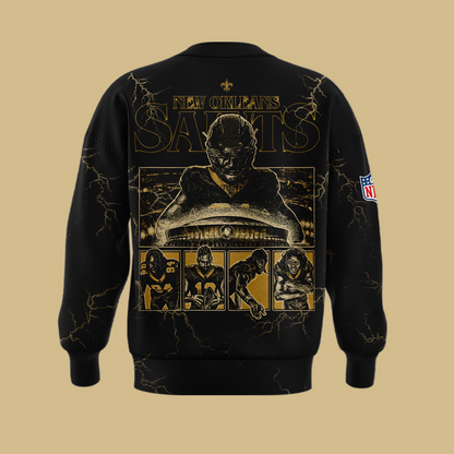 New Orleans Saints black uniform 2025 Sweatshirt