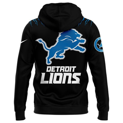 Men's Nike Back In Black Detroit Lions 2025 Hoodie(V5)