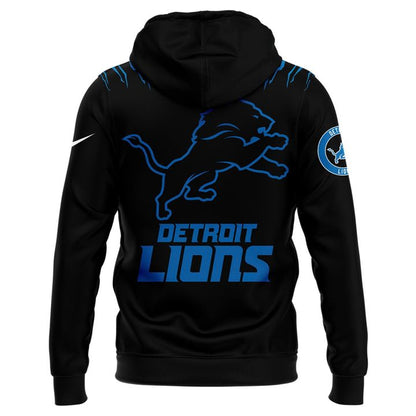 Men's Nike Back In Black Detroit Lions 2025 Hoodie(V8)