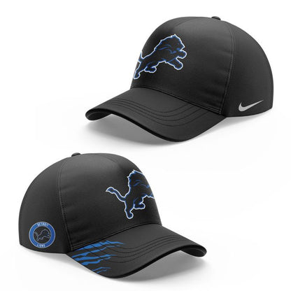Men's Nike Back In Black Detroit Lions 2025 Hoodie