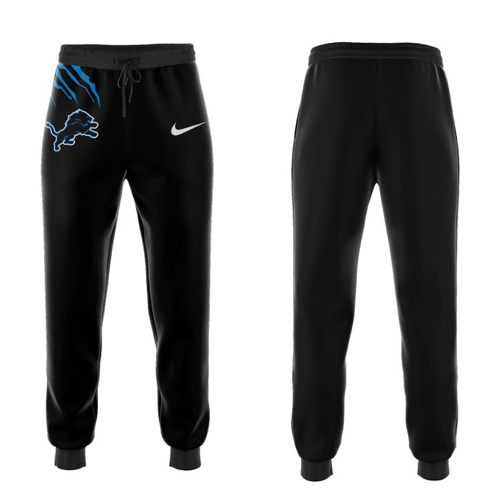 Men's Nike Back In Black Detroit Lions 2025 Hoodie(V2)