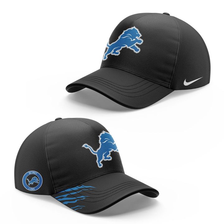 Men's Nike Back In Black Detroit Lions 2025 Sweatshirt(V3)