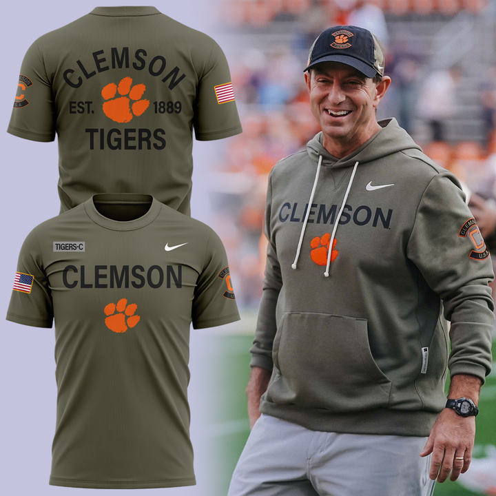 Clemson Football x - Military Appreciation 2025 TSHIRT
