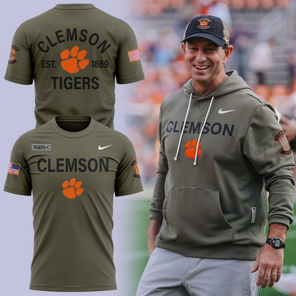 Clemson Football x - Military Appreciation 2025 TSHIRT