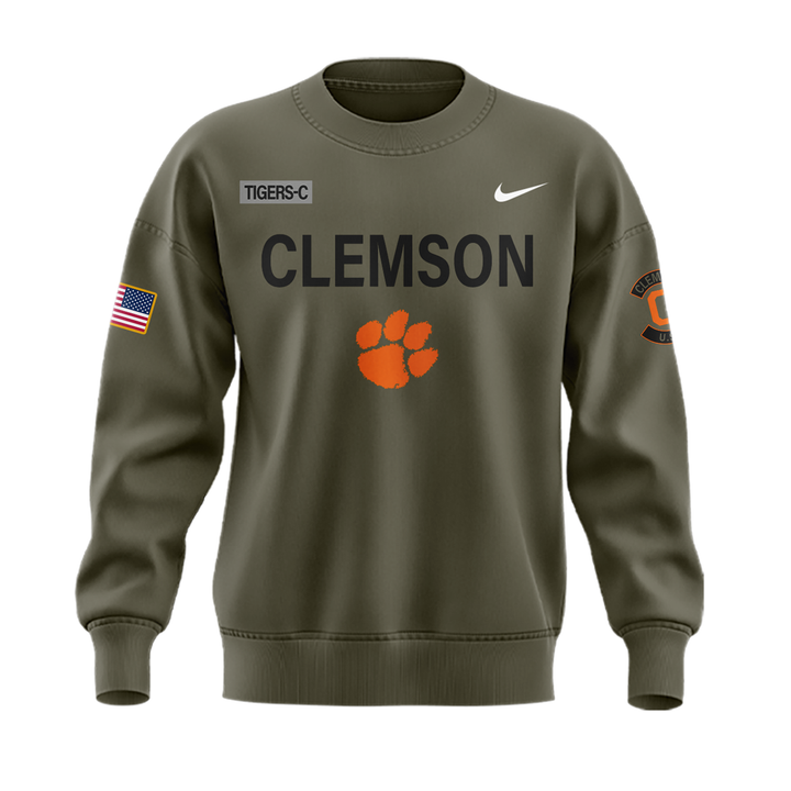 Clemson Football x - Military Appreciation 2025 SWEATSHIRT