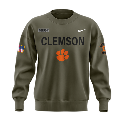Clemson Football x - Military Appreciation 2025 SWEATSHIRT
