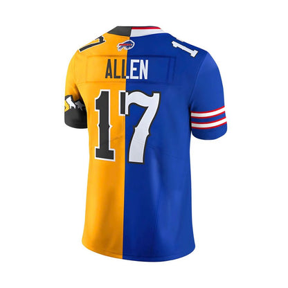 Josh Allen Jersey #17 Wyoming Cowboys Split Vapor Limited Football Stitched