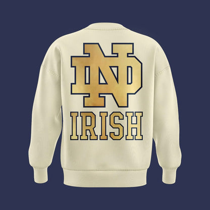 Notre Dame Football Coach Marcus Freeman 2025 New Combo SweatShirt