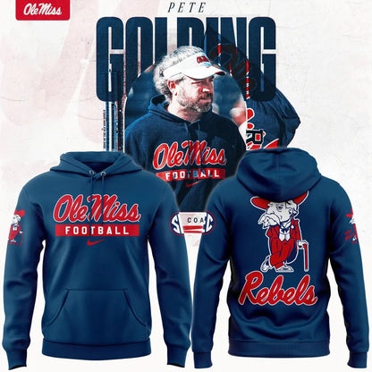 Coach Pete Golding Ole Miss Football Hoodie(V4)