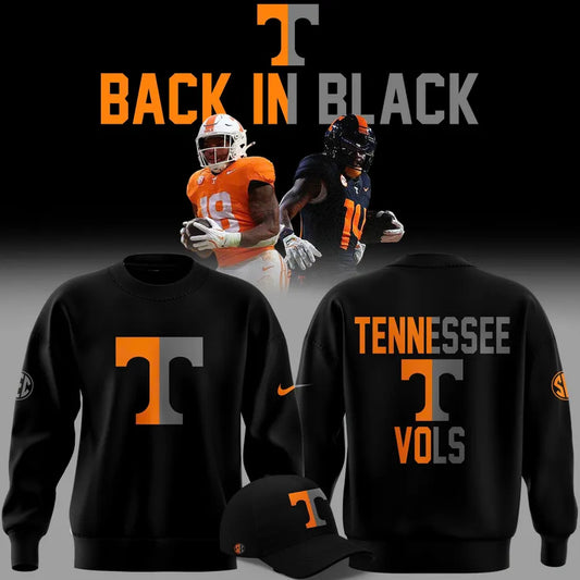 Limited edition sweatshirt Tennessee Football "Back In Black" for fans