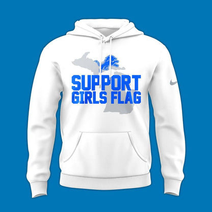 Support Girls Flag Hoodie