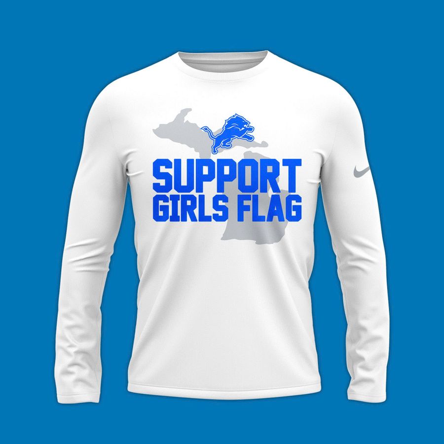 Support Girls Flag Long Tee