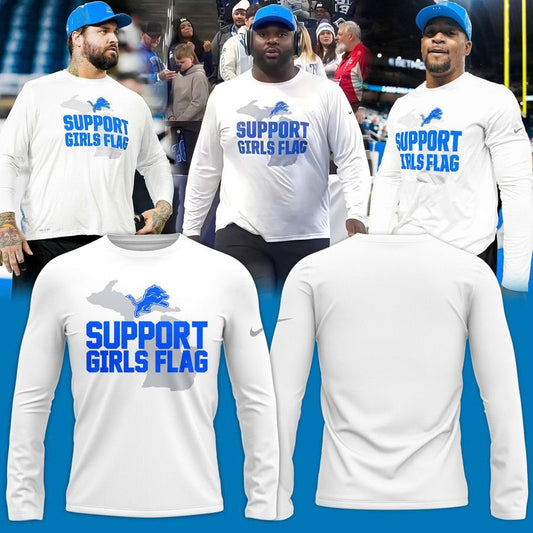 Support Girls Flag Long Tee