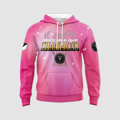 Inter Miami x Lionel Messi 2025 MLS CUP CHAMPION Hoodie | Jogger | Cap v2