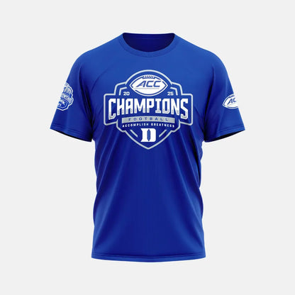 Duke Blue Devils Football Champs T-Shirt