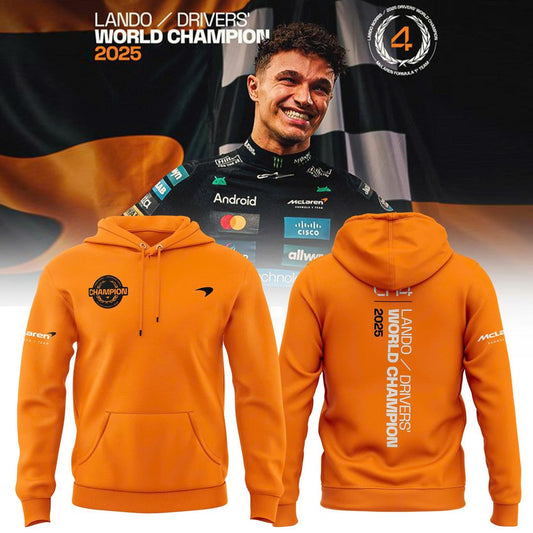 Limited Edition 2025 Lando Norris World Champions Combo Hoodie