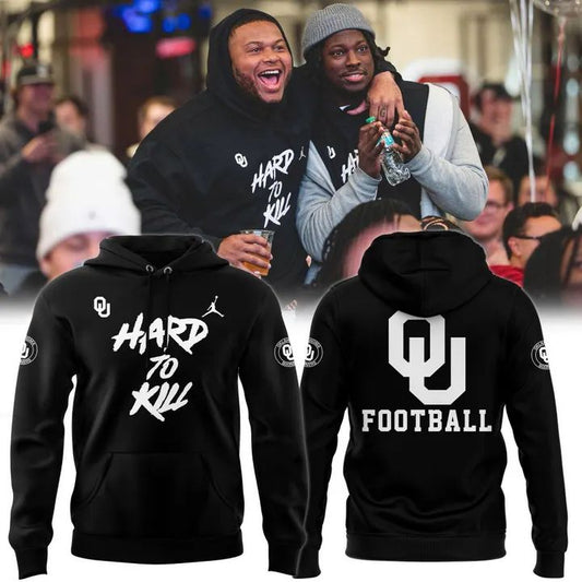 Oklahoma Sooners "HARD TO KILL" 2025-2026 Special Hoodie