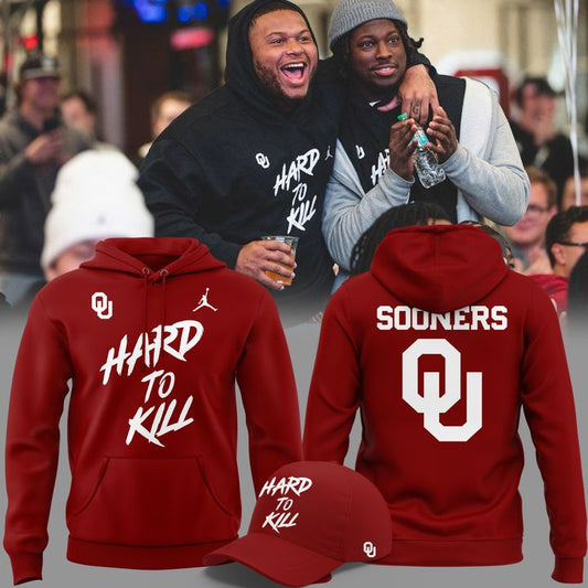 2025 Oklahoma Sooners "HARD TO KILL" Special Hoodie Red