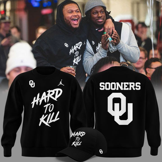 2025 Special Oklahoma Sooners "HARD TO KILL" sweatshirt
