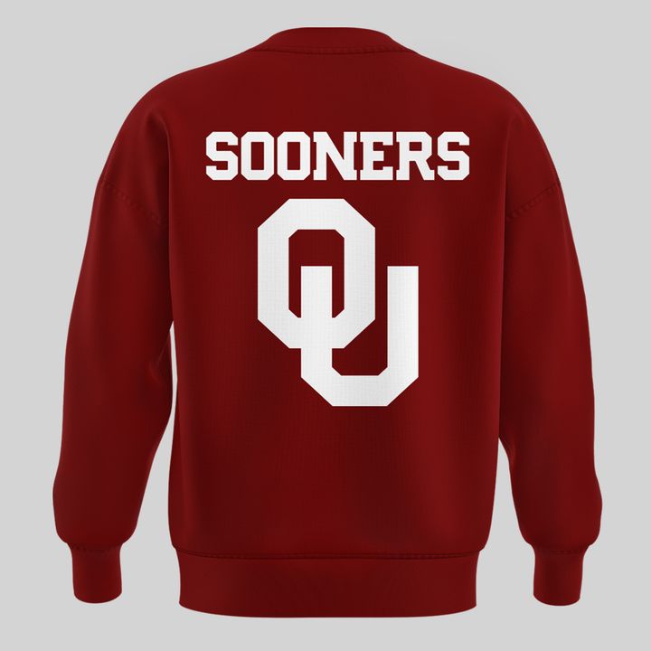 2025 Special Oklahoma Sooners "HARD TO KILL" sweatshirt red