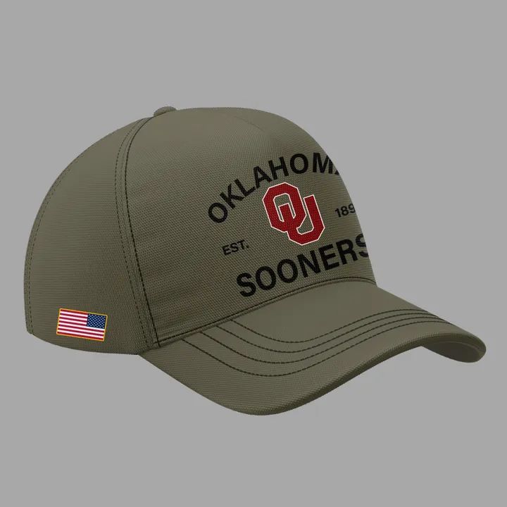 2025 Limited Edition Oklahoma Sooners Military Appreciation Hoodie