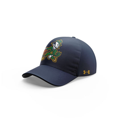 Notre Dame Fighting Irish Under Armour Basketball Leprechaun T-shirt (Navy)