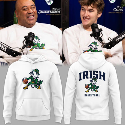 Special Notre Dame Basketball Leprechaun Hoodie.