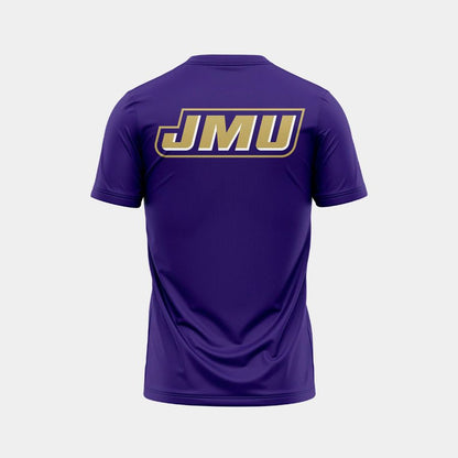 James Madison University Dukes Football 2025 College Football Playoffs Short Sleeve T-Shirt v2