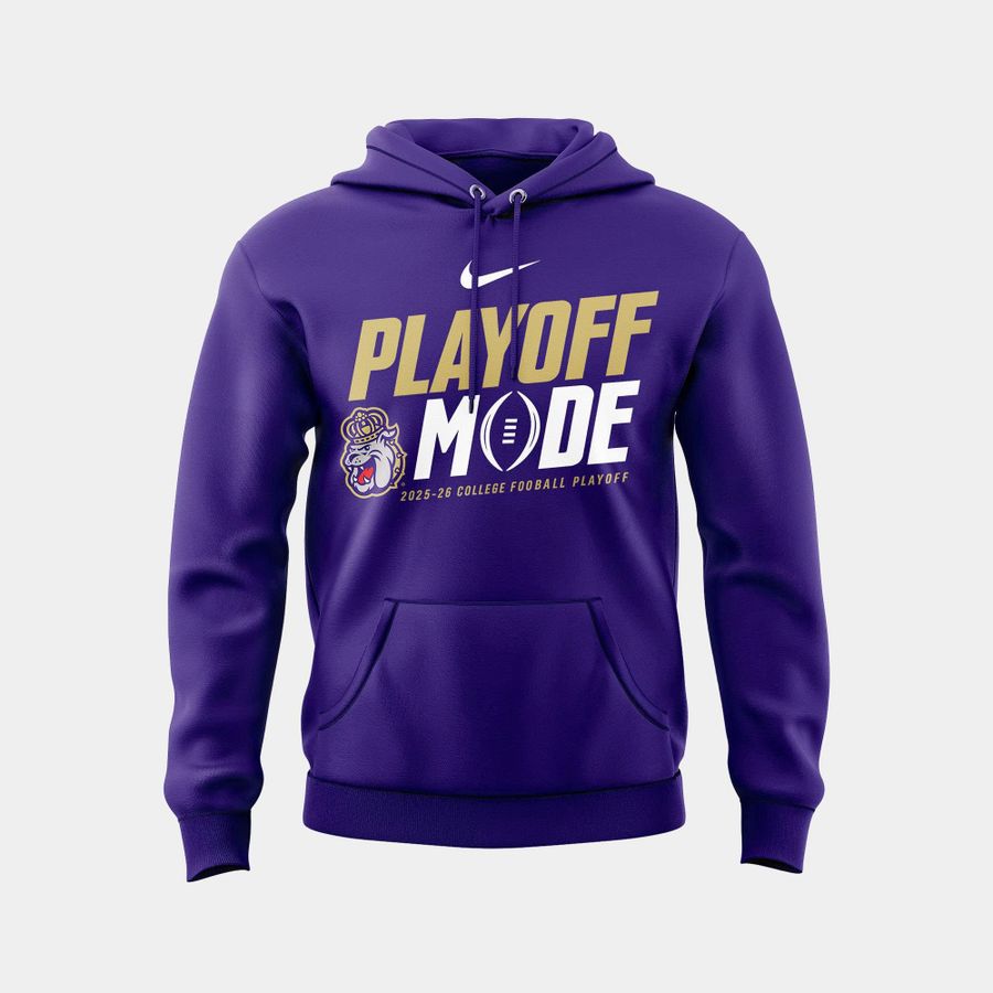 James Madison University Dukes Football 2025 College Football Playoffs Short Sleeve T-Shirt v1