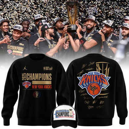 Special New York Knicks 2025 NBA Cup Sweat V3