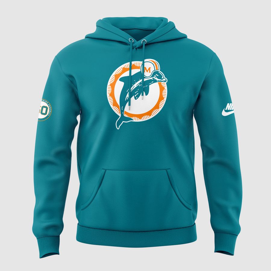 Limited Edition Miami Dolphins Throwback Hoodie