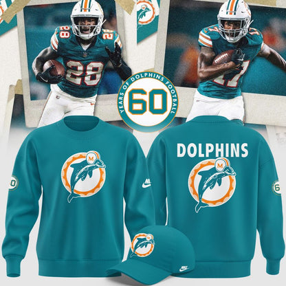 Limited Edition Miami Dolphins Throwback Sweat