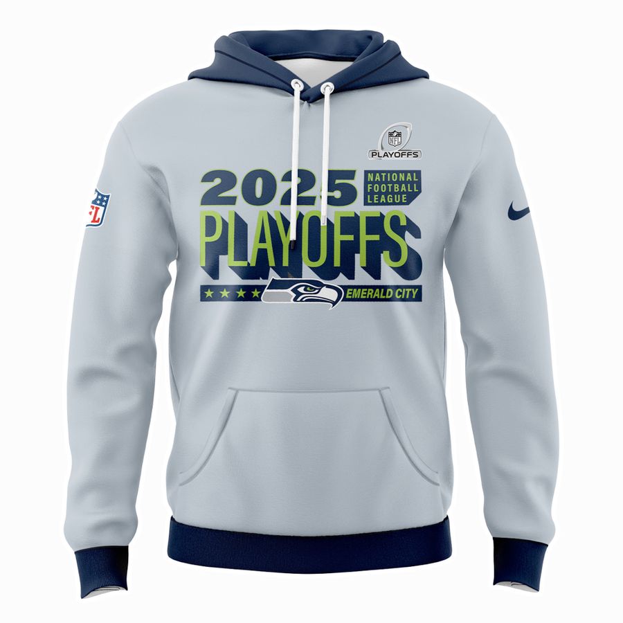 Seattle Seahawks 2025 Playoffs Ready Hoodie