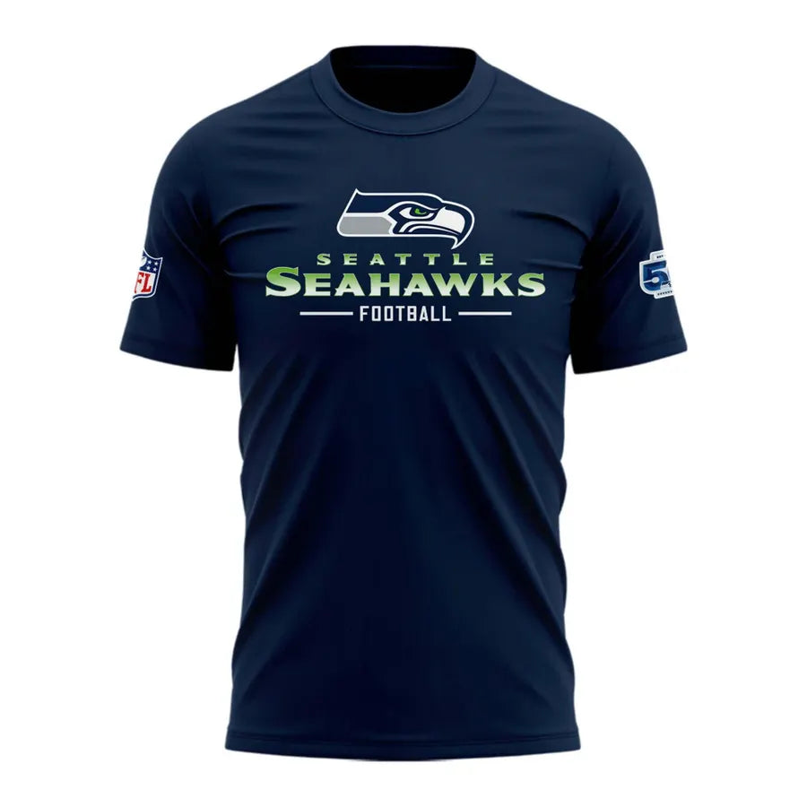 Seattle Seahawks "CLINCHED PLAYOFFS" T-Shirt.