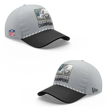 Philadelphia Eagles 2025 NFC East Division Champions Locker Room Trophy Collection T-shirt