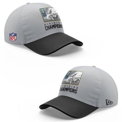 Unisex Black Philadelphia Eagles 2025 NFC East Division Champions Hoodie